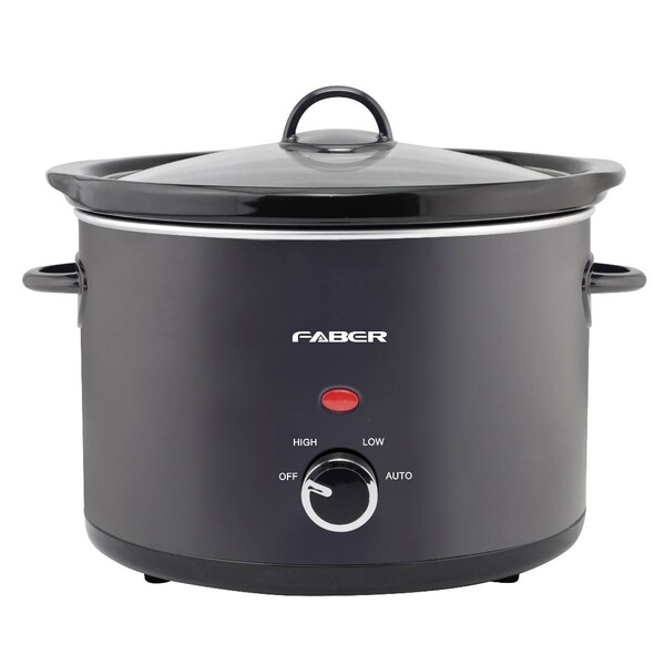 FABER 5L/320W SLOW COOKER - BLACK | FSC 500BK